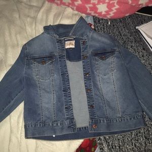 A jean jacket